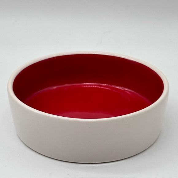 Rae Dunn NAUGHTY CLAWS Small Pet Bowl / Pet Feeder for Cat/Small Dog - Picture 3 of 5